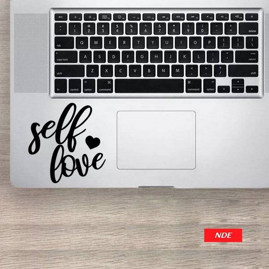 LAPTOP STICKER, SELF LOVE