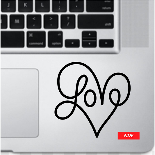 LAPTOP STICKER, LOVE