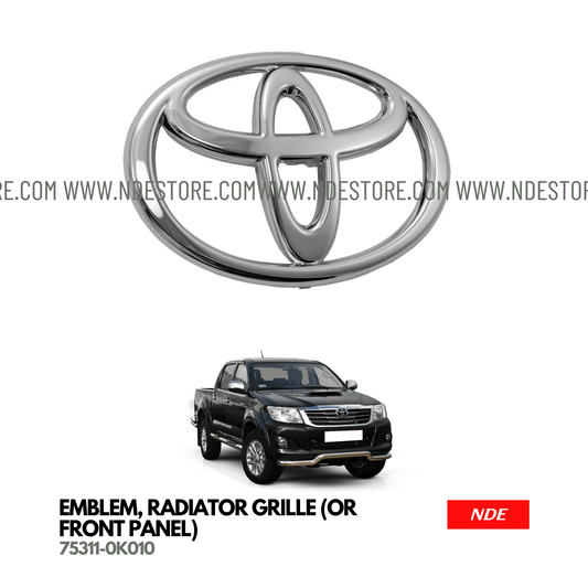 EMBLEM RADIATOR GRILLE FRONT PANNEL FOR TOYOTA HILUX - ndestore.com