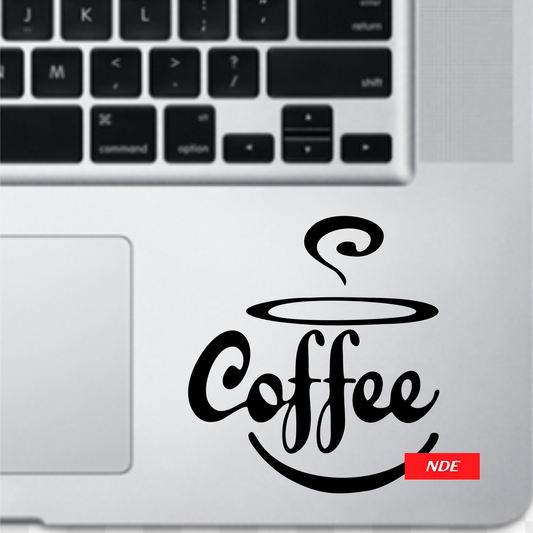 LAPTOP STICKER, COFFEE