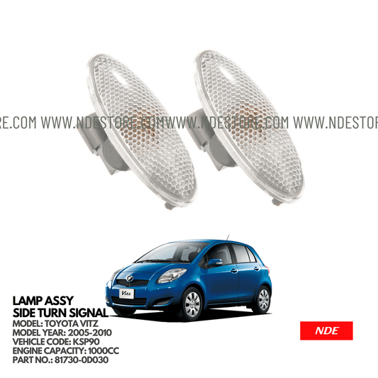 LAMP TURN SIGNAL LIGHT FOR TOYOTA VITZ KSP90 (2005-2010) - ndestore.com