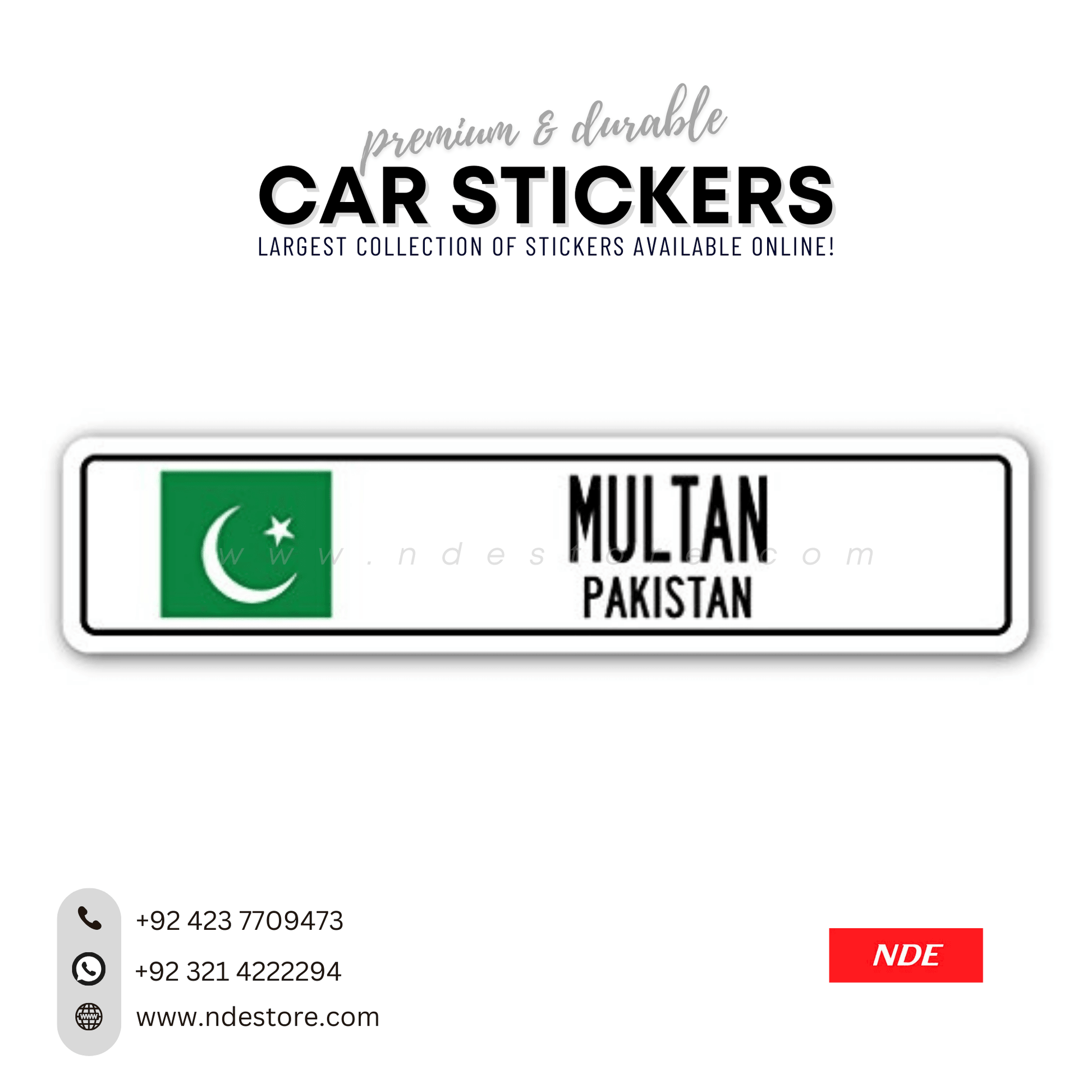 STICKER, PAKISTAN CITY (SKU: 3206) - ndestore.com