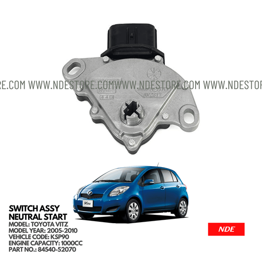 SWITCH ASSY NEUTRAL START FOR TOYOTA VITZ KSP90 (2005-2010) - ndestore.com