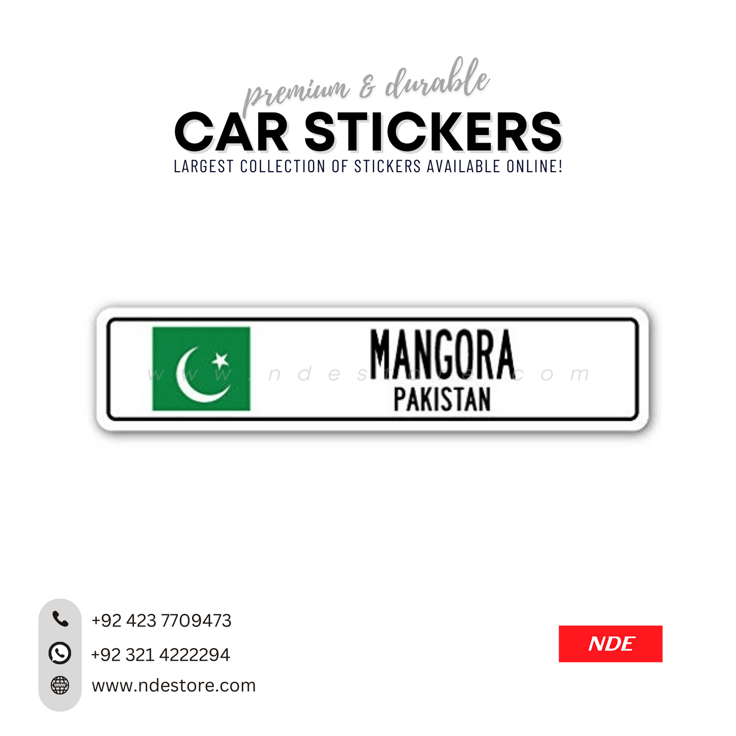 STICKER, PAKISTAN CITY (SKU: 3206)