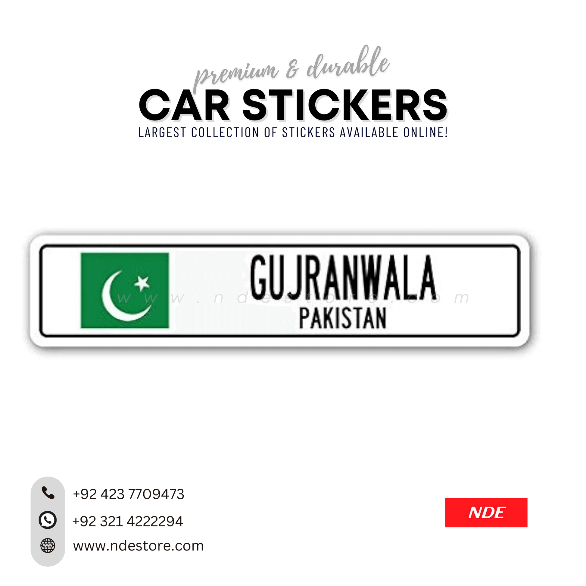 STICKER, PAKISTAN CITY (SKU: 3206) - ndestore.com