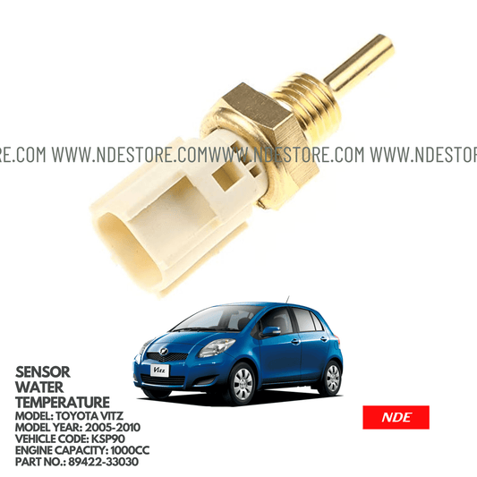 SENSOR, WATER TEMPERATURE FOR TOYOTA VITZ KSP90 (2005-2010) - ndestore.com