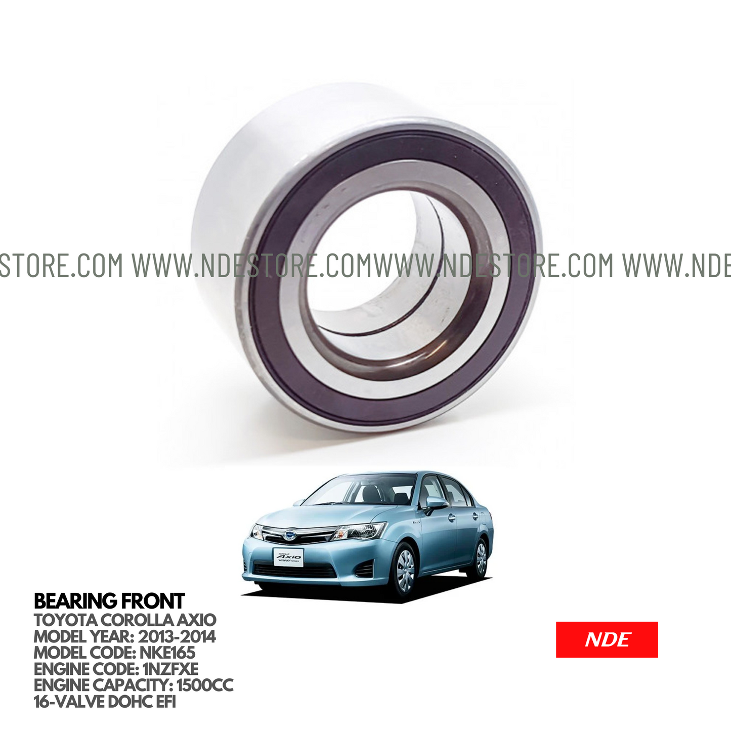 BEARING FRONT WHEEL FOR TOYOTA COROLLA AXIO HYBRID (2013-2014)