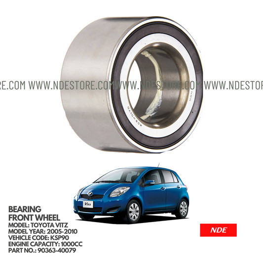 BEARING, FRONT WHEEL FOR TOYOTA VITZ KSP90 (2005-2010) - ndestore.com