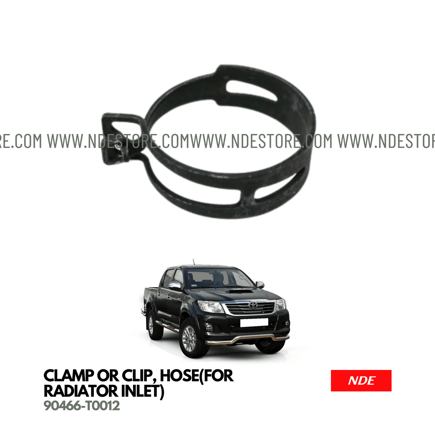 CLAMP HOSE FOR RADIATOR INLET FOR TOYOTA HILUX - ndestore.com