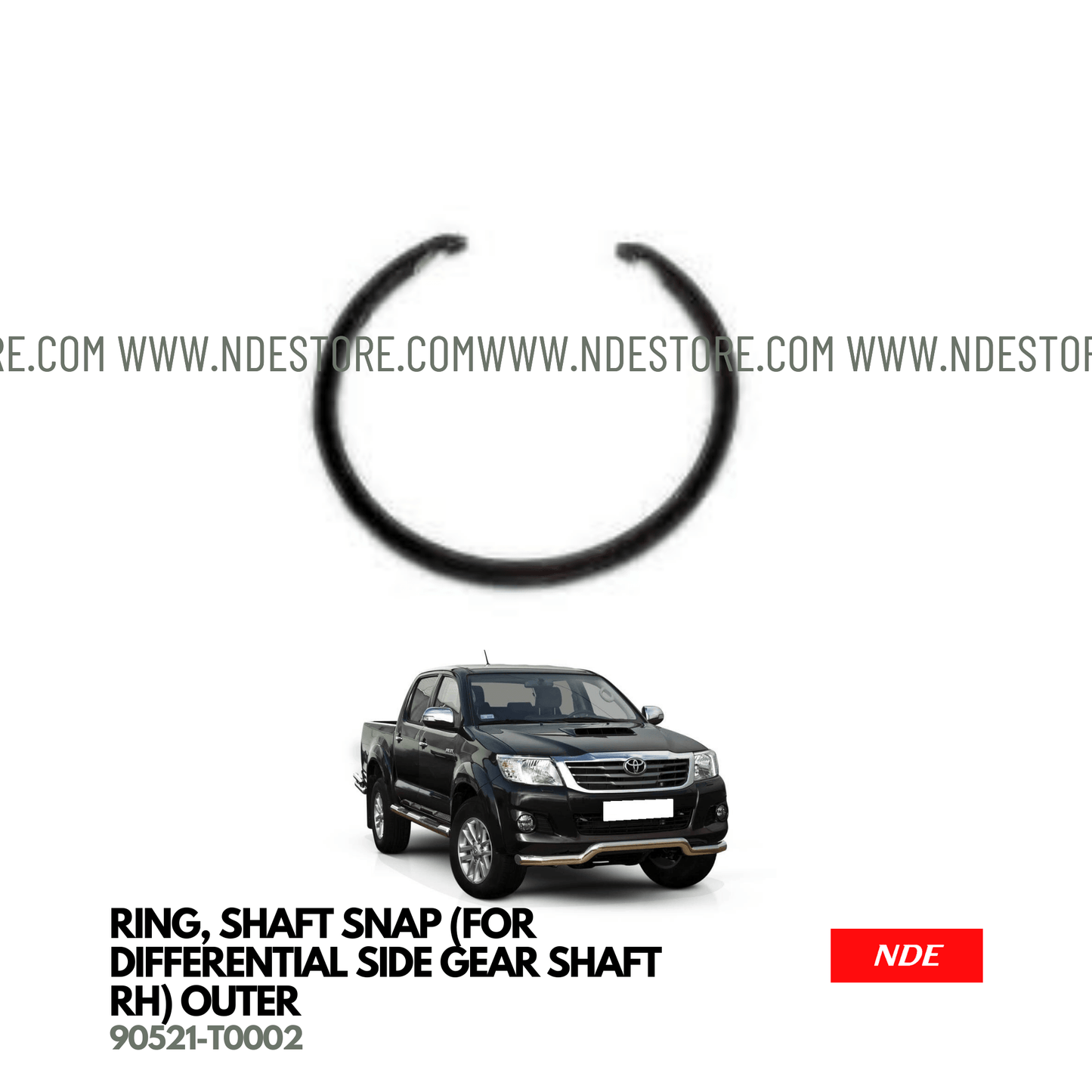 RING SHAFT SNAP OUTER FOR TOYOTA HILUX - ndestore.com