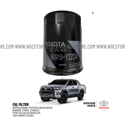 OIL FILTER FOR TOYOTA HILUX REVO (2018-2024) - ndestore.com