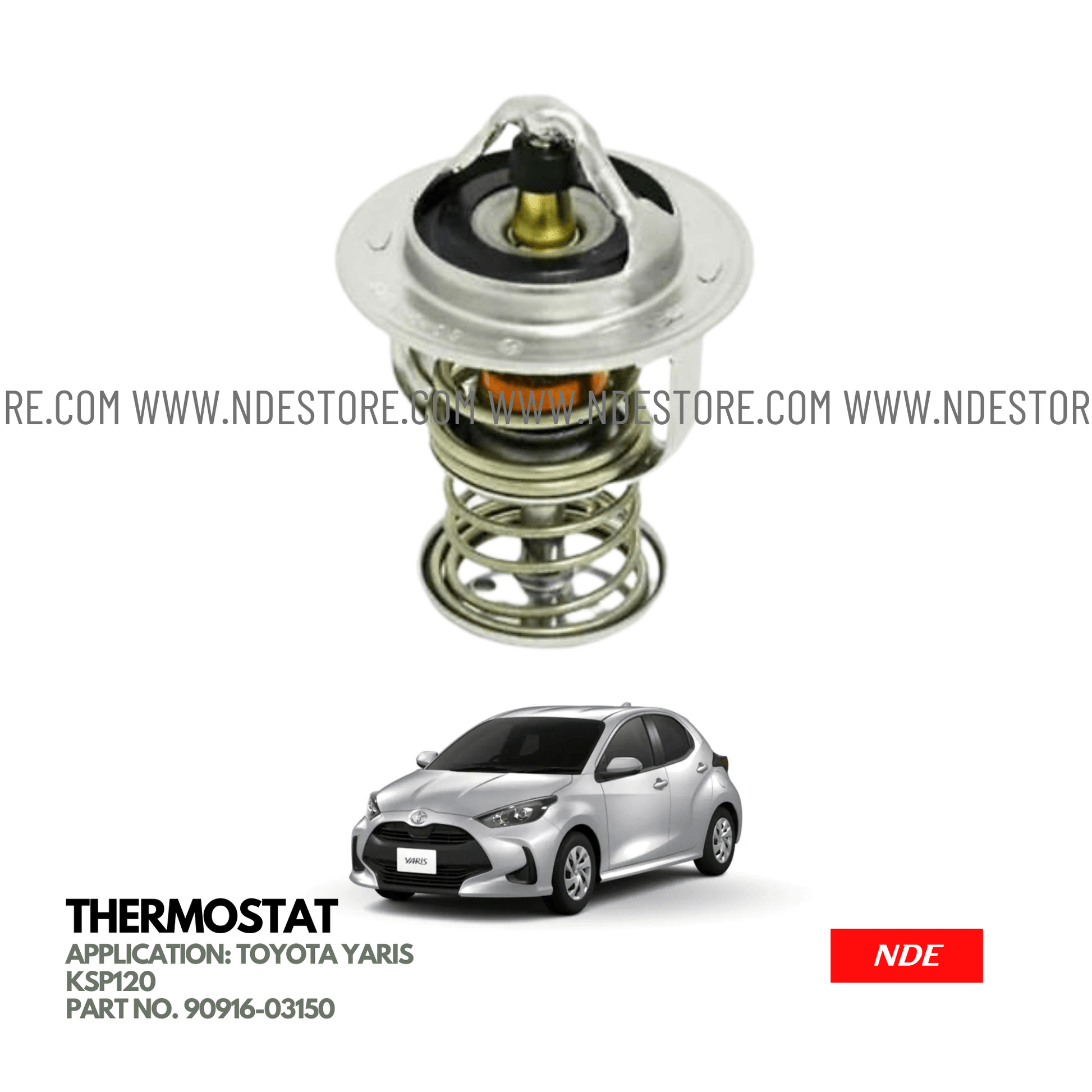 THERMOSTAT VALVE FOR TOYOTA YARIS KSP210 JDM (2020-2024) - ndestore.com