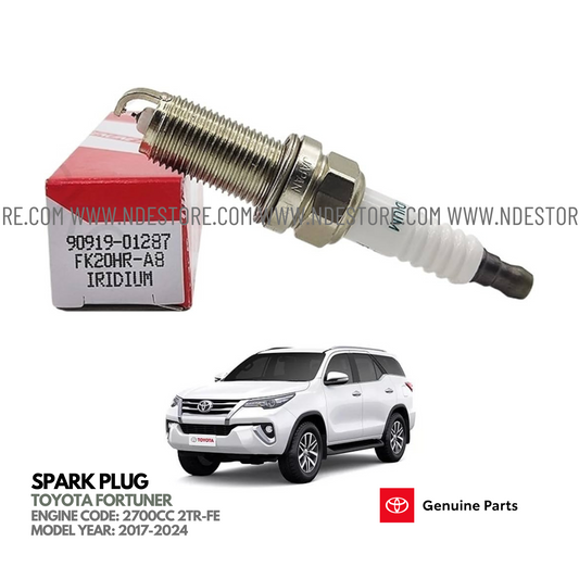 SPARK PLUG GENUINE FOR TOYOTA FORTUNER (2016-2018)