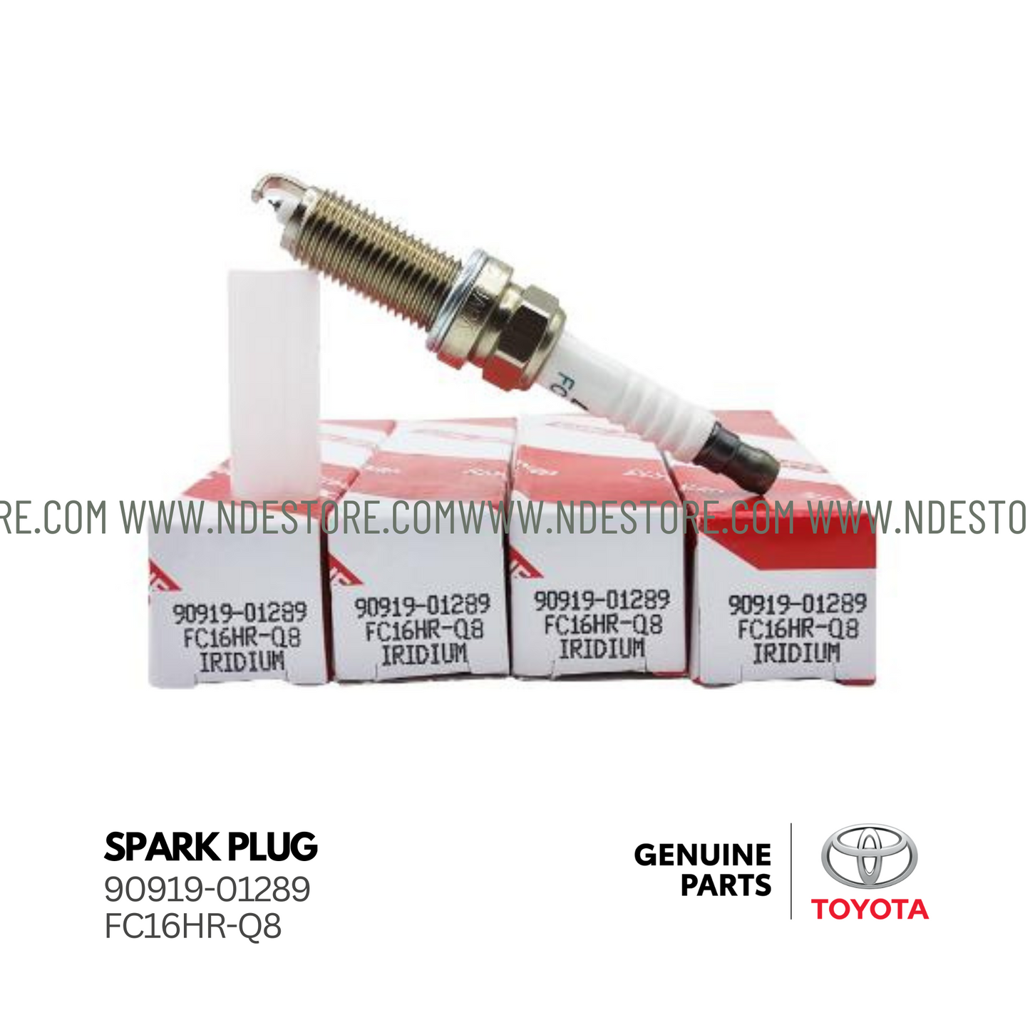 SPARK PLUG GENUINE FOR TOYOTA VITZ 1300CC (2014-2016)