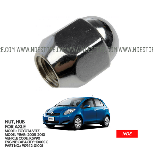 NUT, HUB (FOR AXLE) FOR TOYOTA VITZ KSP90 (2005-2010) - ndestore.com