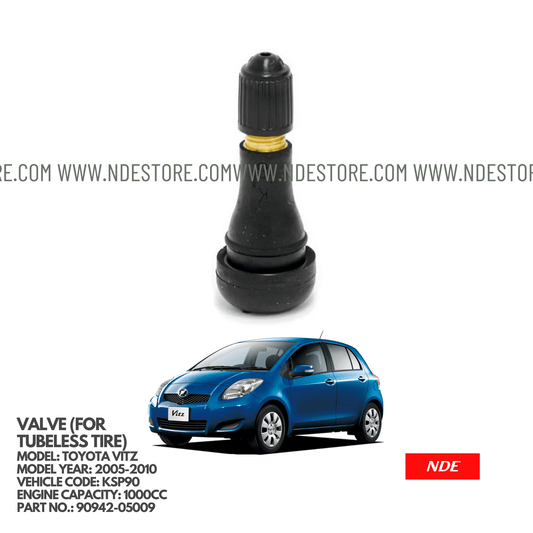 VALVE (FOR TUBELESS TIRE) FOR TOYOTA VITZ KSP90 (2005-2010) - ndestore.com