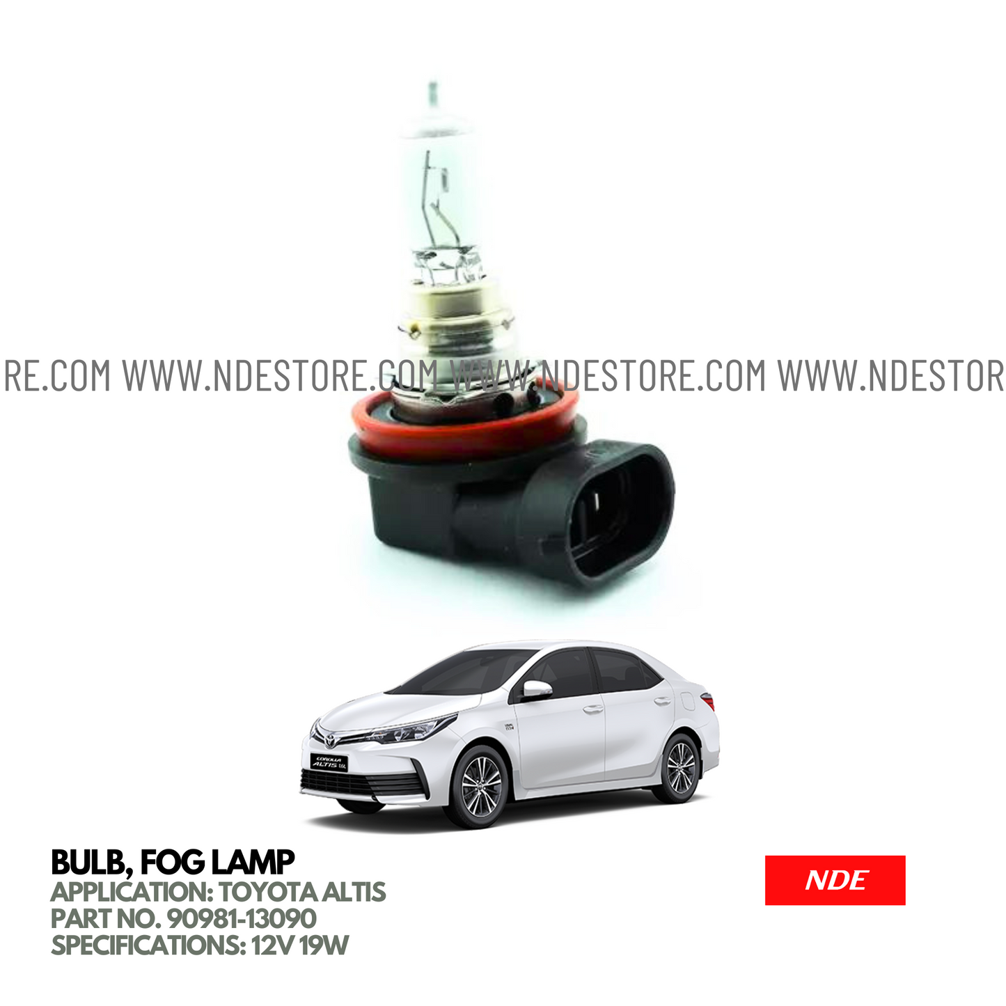 FOG LAMP BULB FOR TOYOTA ALTIS