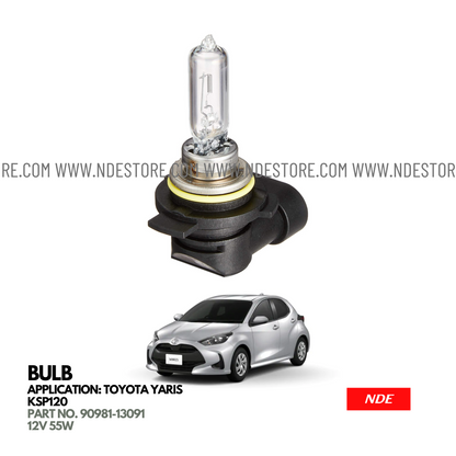 BULB HEADLIGHT NO 1 FOR TOYOTA YARIS KSP210 JDM (2020-2024)