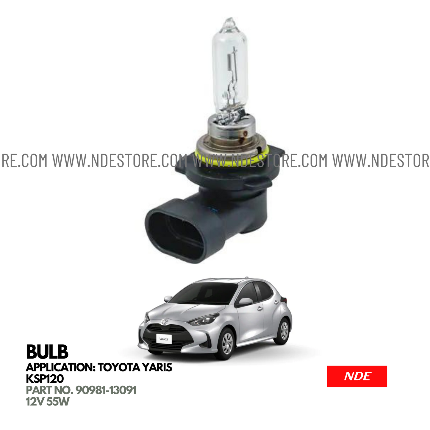 BULB HEADLIGHT NO 1 FOR TOYOTA YARIS KSP210 JDM (2020-2024)