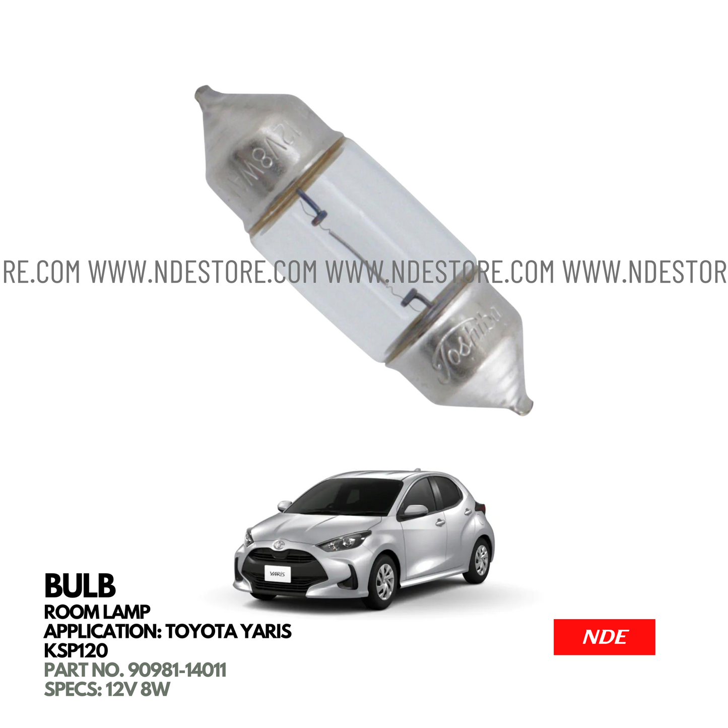 BULB ROOM LAMP FOR TOYOTA YARIS KSP210 JDM (2020-2024)