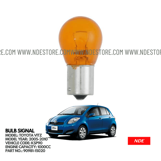 BULB TURN SIGNAL LIGHT FOR TOYOTA VITZ KSP90 (2005-2010) - ndestore.com