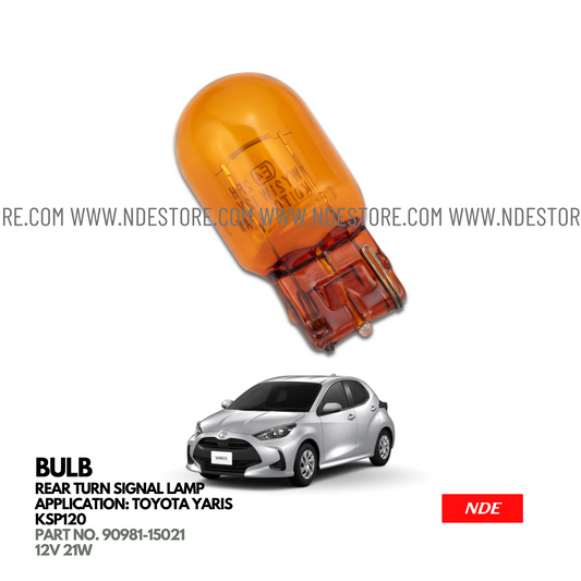 BULB REAR TURN SIGNAL LAMP FOR TOYOTA YARIS KSP210 JDM (2020-2024)