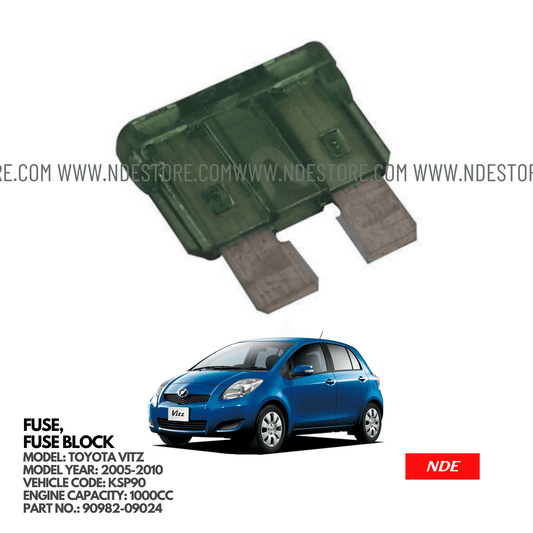 FUSE BLOCK 25A FOR TOYOTA VITZ KSP90 (2005-2010) - ndestore.com