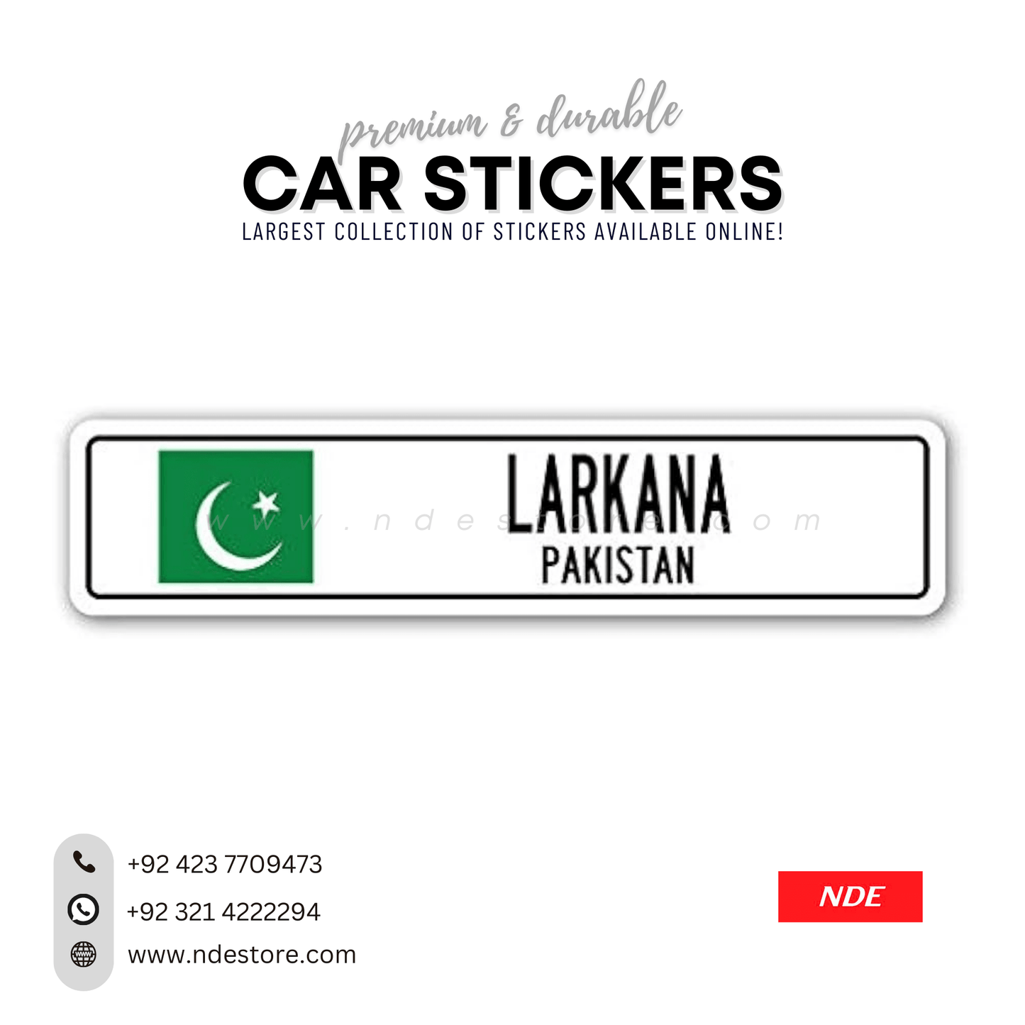 STICKER, PAKISTAN CITY (SKU: 3206)