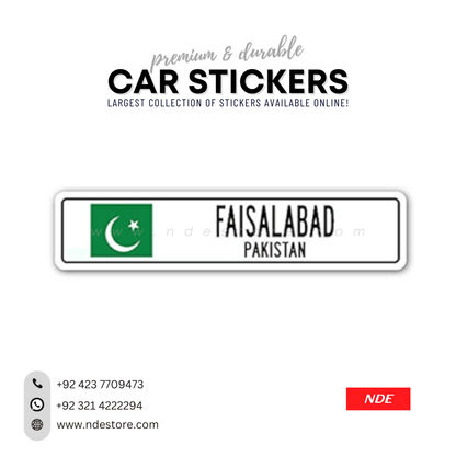 STICKER, PAKISTAN CITY (SKU: 3206) - ndestore.com