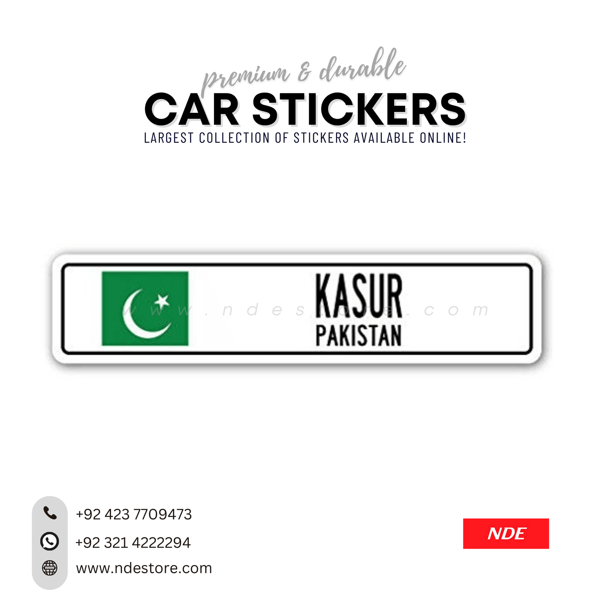 STICKER, PAKISTAN CITY (SKU: 3206) - ndestore.com