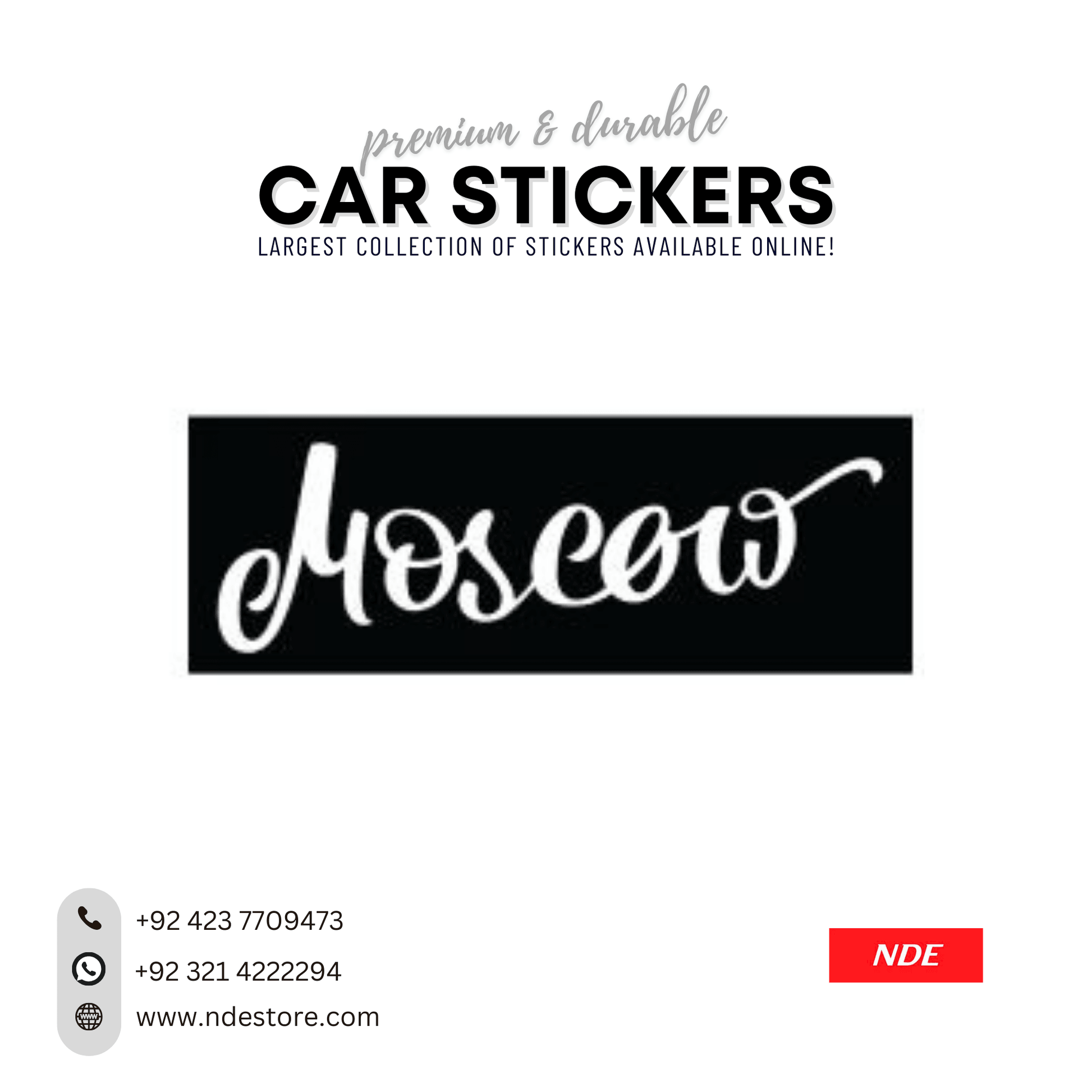 STICKER,MOSCOW (SKU: 9355129) - ndestore.com