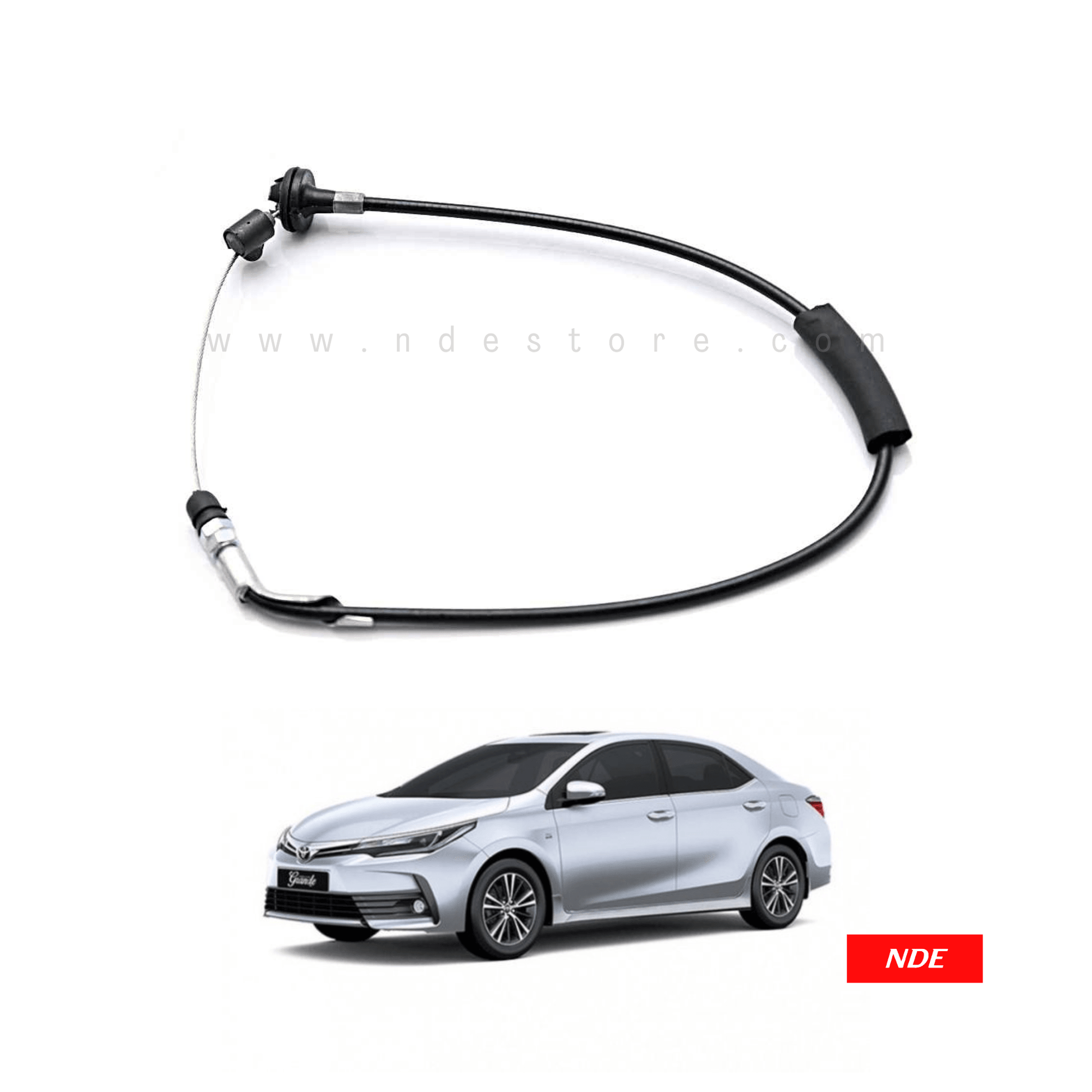 CABLE ASSY, ACCELERATOR CABLE FOR TOYOTA COROLLA (2008-2020) - ndestore.com