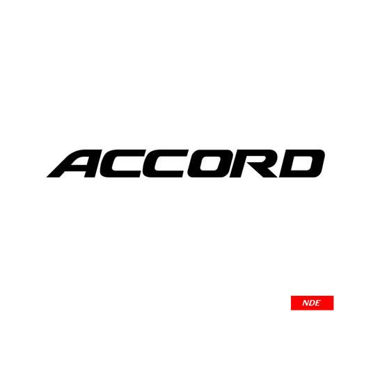 STICKER, ACCORD