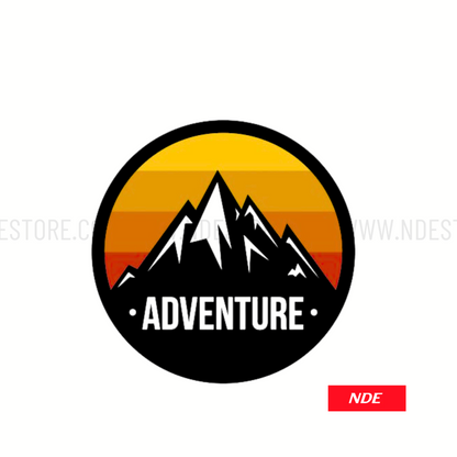 STICKER DECAL MOUNTAIN ADVENTURE