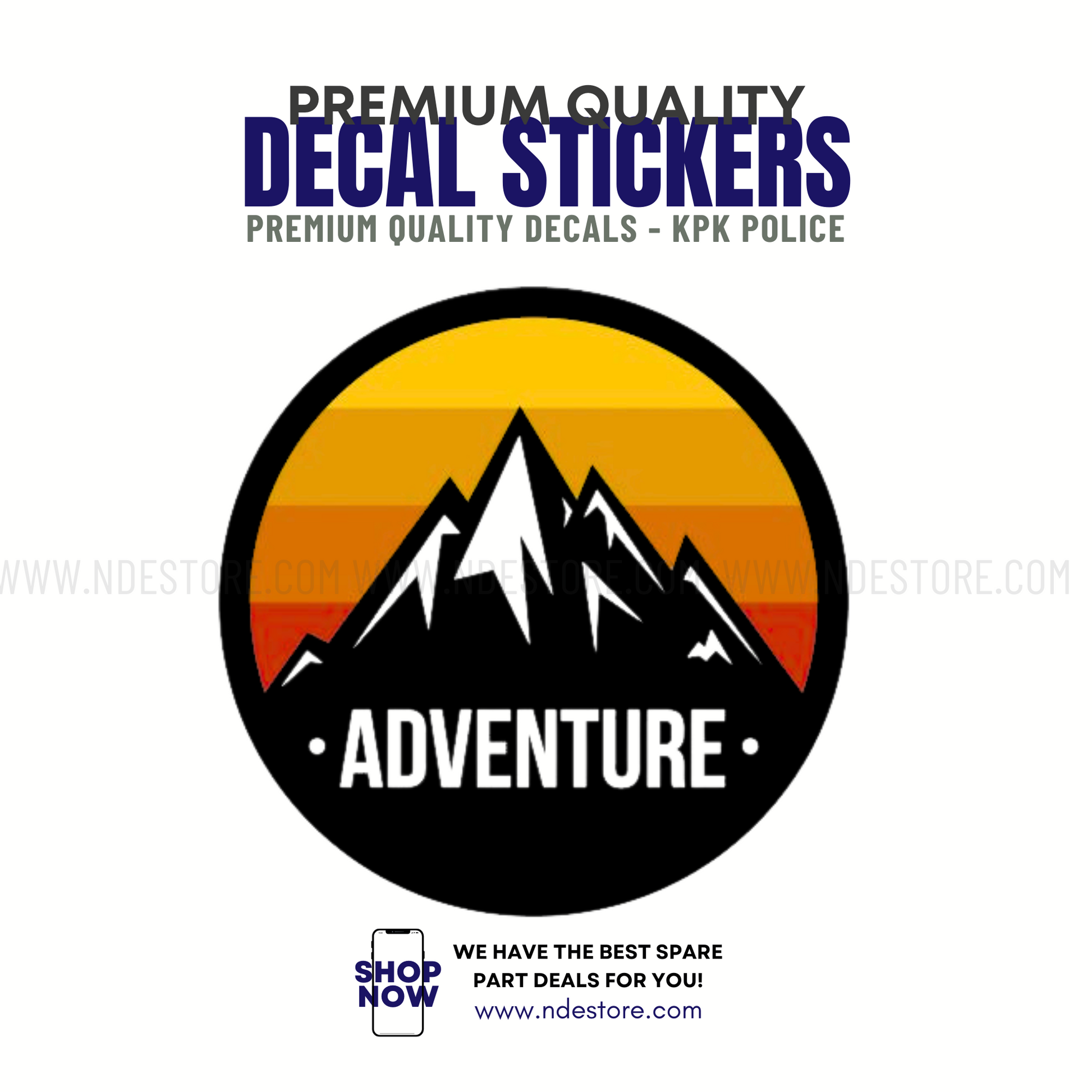 Largest collection of car decal stickers in Pakistan! Scratch-resistant, waterproof, and UV-protected designs. Shop quality at ndestore.com