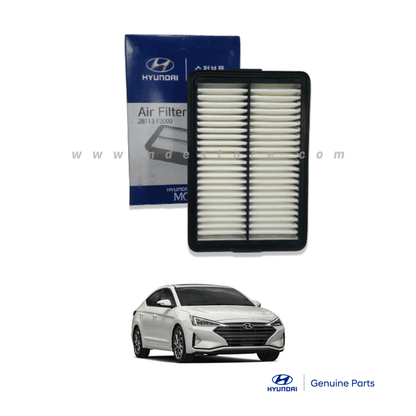 AIR FILTER ELEMENT GENUINE FOR HYUNDAI ELANTRA - ndestore.com