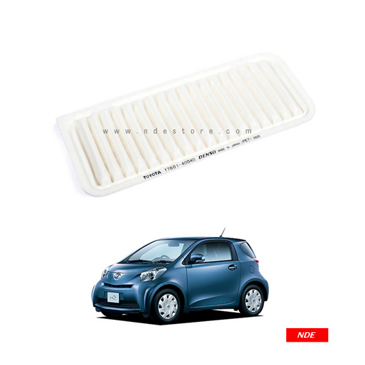 AIR FILTER ELEMENT DENSO FOR TOYOTA iQ (1000CC) (TOYOTA GENUINE PART)