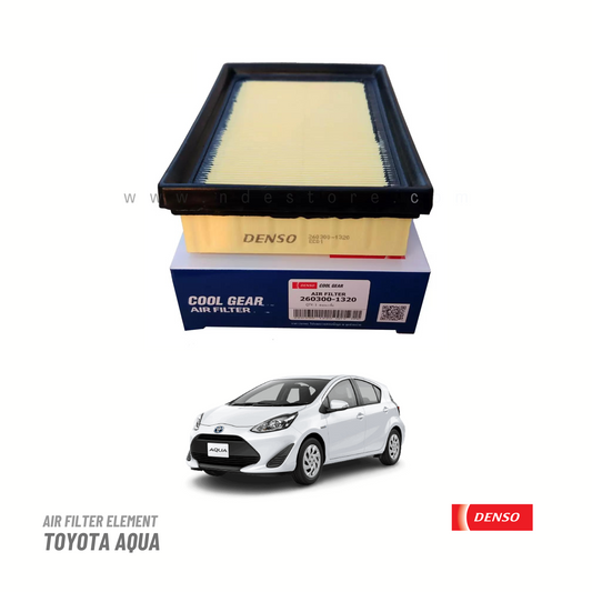 AIR FILTER ELEMENT DENSO FOR TOYOTA AQUA (ALL MODELS)