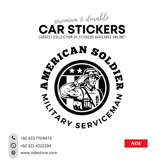 STICKER AMERICAN SOLDIER - ndestore.com