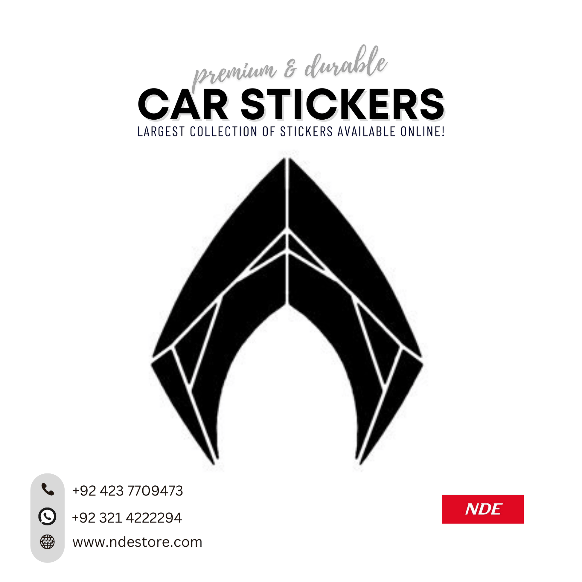 STICKER AQUAMAN LOGO 2 - ndestore.com