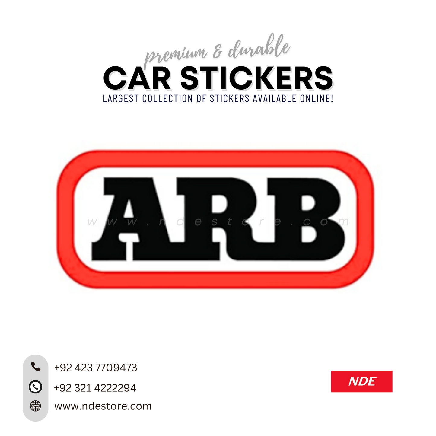 STICKER ARB