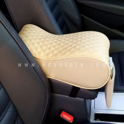 CAR ARMREST CUSHION BLACK