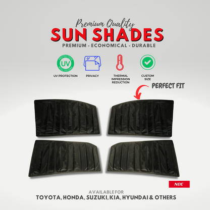 SUN SHADE BLACK WRINKLE FOR HYUNAI TUCSON