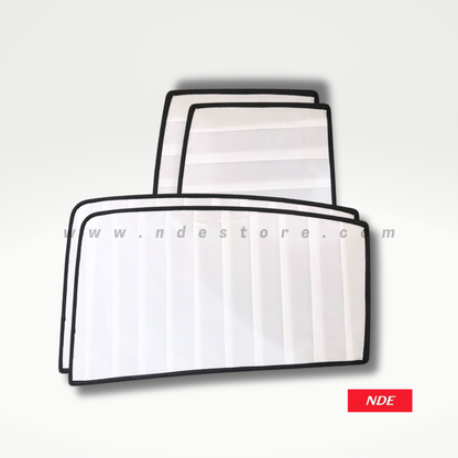 SUN SHADE WHITE WRINKLE FOR HONDA CIVIC (2006-2012) - ndestore.com