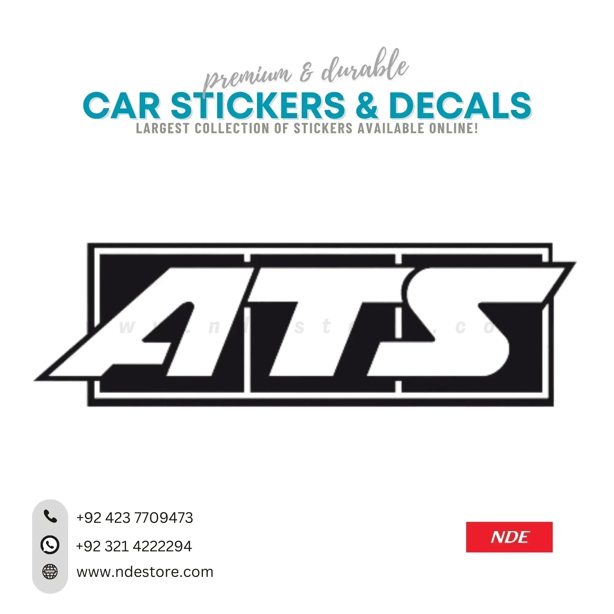 Ats Performance Sticker STICKER ATS – NDE STORE