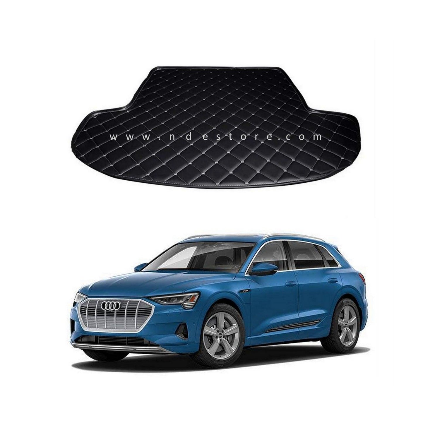 TRUNK FLOOR MAT 7D STYLE FOR AUDI E TRON - ndestore.com