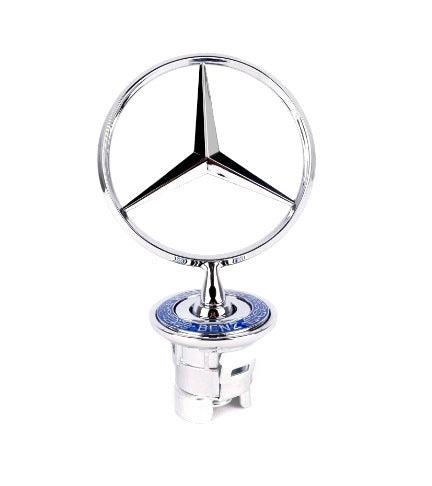 MONOGRAM AUTOTUO 3D FRONT STAR BONNET EMBLEMMERCEDES LOGO FOR MERCEDES CLASS C / E / S / W (IMPORTED) - ndestore.com