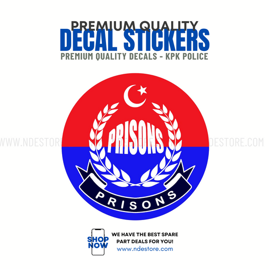 STICKER AZAD KASHMIR PRISON POLICE