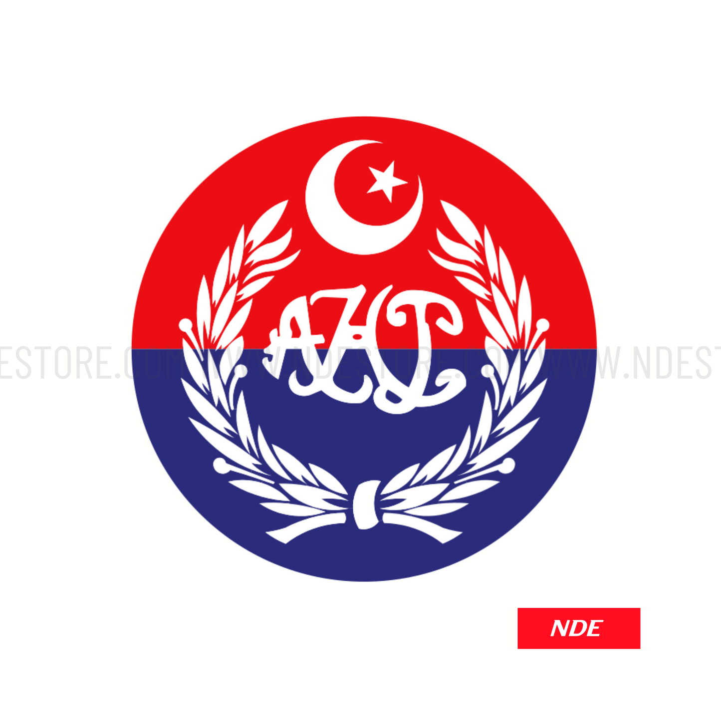 STICKER AZAD KASHMIR POLICE