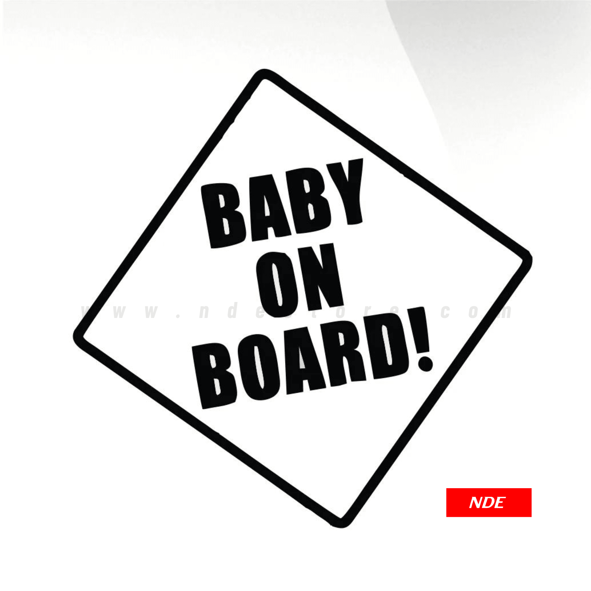 STICKER, BABY ON BOARD (SKU: B44896) - ndestore.com